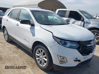 2019 Chevrolet Equinox LS with VIN 3GNAXHEV0KS541894, listed as a IAAI auction lot 41691873 with 81,128 mi miles and . Bid and sale history available at DreamBid. Image 1.