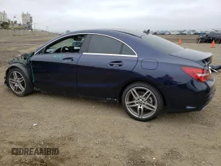 2018 Mercedes-Benz CLA with VIN WDDSJ4EBXJN521678, listed as a Copart auction lot 52746433 with 46,625 mi miles. Bid and sale history available at carsss.com. Image 2.