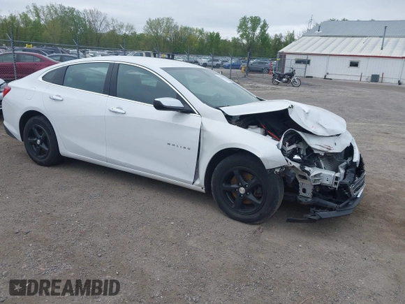 2016 Chevrolet Malibu LS with VIN 1G1ZB5ST0GF242518, listed as a IAAI auction lot 42144338 with 122,862 mi miles and . Bid and sale history available at DreamBid. Image 1.