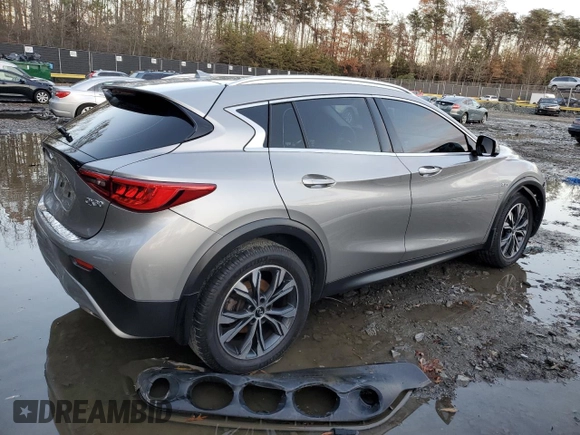 2018 Infiniti QX30 Premium with VIN SJKCH5CR6JA002034, listed as a Copart auction lot 77283663 with 48,705 mi miles. Bid and sale history available at carsss.com. Image 3.