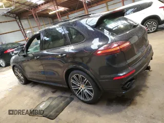 2017 Porsche Cayenne GTS with VIN WP1AD2A25HLA80201, listed as a Copart auction lot 77460464 with 185,501 mi miles and Clean title. Bid and sale history available at DreamBid. Image 2.
