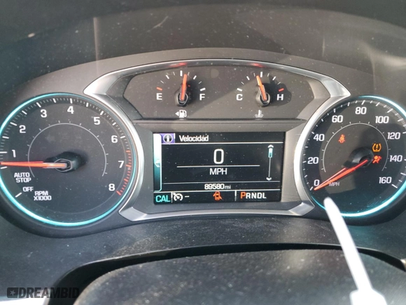 2018 Chevrolet Traverse LT Cloth with VIN 1GNEVGKW5JJ129825, listed as a Copart auction lot 47247705 with 89,580 mi miles and Salvage Title. Bid and sale history available at carsss.com. Image 9.