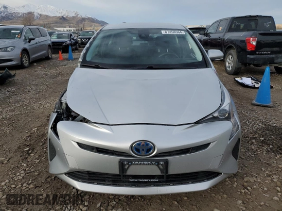 2017 Toyota Prius Two z VIN JTDKBRFU5H3047083, wystawiony jako Copart lot #87458564 z przebiegiem 127 485 mil mil oraz Szkoda całkowita • Salvage title. Historia ofert i sprzedaży dostępna na DreamBid. Obrazek 5.