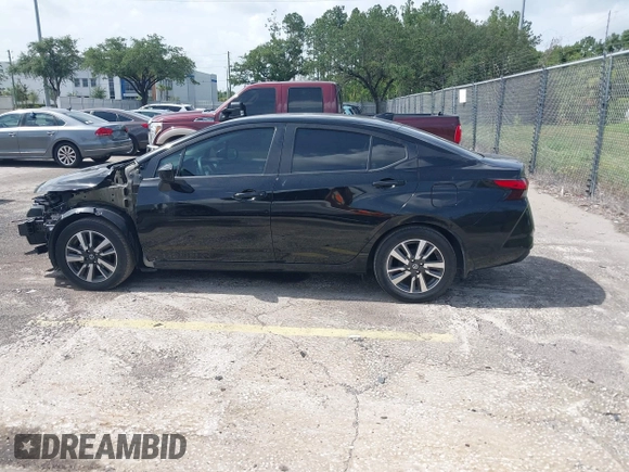 2022 Nissan Versa SV with VIN 3N1CN8EV9NL827607, listed as a IAAI auction lot 42427791 with 64,053 mi miles and . Bid and sale history available at DreamBid. Image 14.