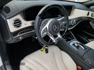 2020 Mercedes-Benz S 65 AMG with VIN W1KUG7KB5LA530117, listed as a Copart auction lot 75060394 with Not provided miles and Salvage title. Bid and sale history available at DreamBid. Image 8.