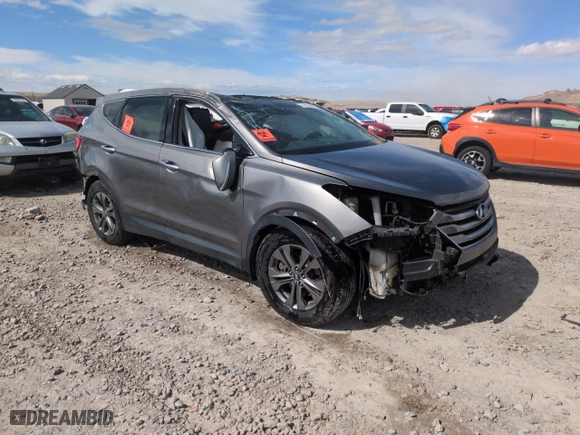 2013 Hyundai Santa Fe Sport with VIN 5XYZUDLB3DG076473, listed as a Copart auction lot 48155945 with 0 mi miles and Non Repairable. Bid and sale history available at carsss.com. Image 4.