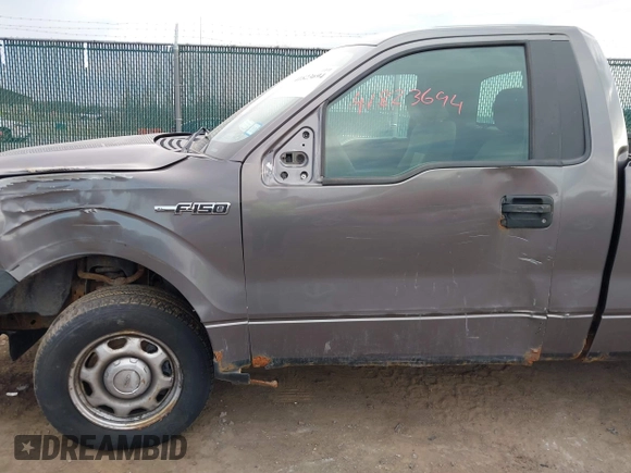 2010 Ford F-150 XL with VIN 1FTMF1C8XAKA97981, listed as a IAAI auction lot 41823694 with 123,028 mi miles. Bid and sale history available at carsss.com. Image 6.