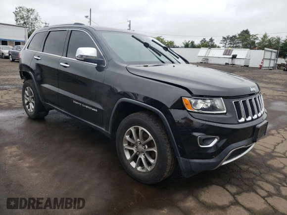 2014 Jeep Grand Cherokee Limited z VIN 1C4RJFBG7EC546642, wystawiony jako Copart lot #61445615 z przebiegiem 128 921 mil mil oraz Szkoda całkowita • Salvage title. Historia ofert i sprzedaży dostępna na DreamBid. Obrazek 4.