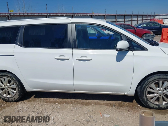 2016 Kia Sedona LX with VIN KNDMB5C1XG6094649, listed as a IAAI auction lot 41883433 with 120,038 mi miles. Bid and sale history available at carsss.com. Image 13.