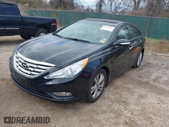 2013 Hyundai Sonata Limited with VIN 5NPEC4AC5DH611762, listed as a IAAI auction lot 41909934 with 146,339 mi miles and . Bid and sale history available at carsss.com. Image 2.