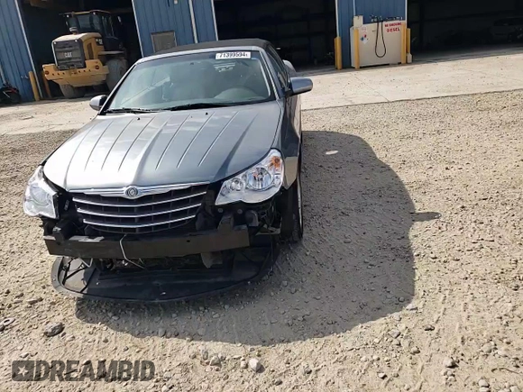 2008 Chrysler Sebring Touring with VIN 1C3LC55RX8N643936, listed as a Copart auction lot 71399594 with 117,486 mi miles and Salvage Title. Bid and sale history available at carsss.com. Image 10.