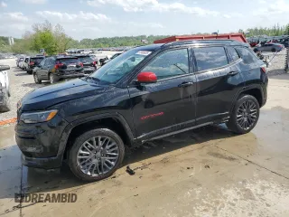2023 Jeep Compass Limited с VIN 3C4NJDCN7PT500686, выставлен на аукционе Copart как лот 53968825 с пробегом 23 676 миль миль и Списание • Salvage title. История ставок и продаж доступна на DreamBid. Изображение 1.