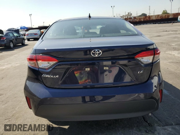 2024 Toyota Corolla LE with VIN 5YFB4MDE0RP144578, listed as a Copart auction lot 49483635 with 10,171 mi miles and Salvage Title. Bid and sale history available at carsss.com. Image 6.