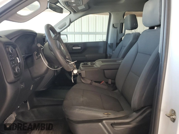 2020 Chevrolet Silverado 1500 Work Truck with VIN 1GCRYAEF0LZ167882, listed as a Copart auction lot 48070205 with 58,104 mi miles and Clean Title. Bid and sale history available at carsss.com. Image 7.