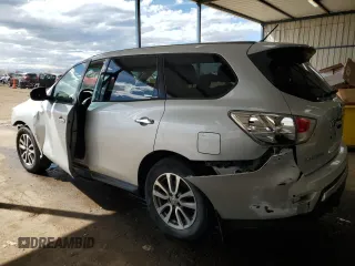 2015 Nissan Pathfinder S with VIN 5N1AR2MM1FC615050, listed as a Copart auction lot 56037175 with 159,145 mi miles and Clean title. Bid and sale history available at DreamBid. Image 2.