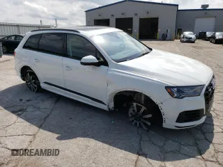 2024 Audi Q7 Premium Plus with VIN WA1LCBF71RD001839, listed as a Copart auction lot 56905244 with 8,832 mi miles and Salvage Title. Bid and sale history available at carsss.com. Image 4.
