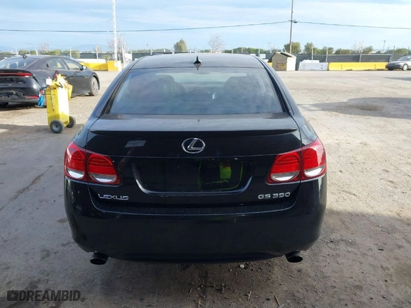 2007 Lexus GS 350 with VIN JTHBE96S370019111, listed as a IAAI auction lot 41859117 with 185,014 mi miles. Bid and sale history available at carsss.com. Image 16.