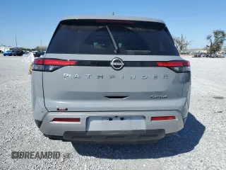 2024 Nissan Pathfinder Platinum with VIN 5N1DR3DH3RC233340, listed as a Copart auction lot 46373455 with 14,057 mi miles and Salvage title. Bid and sale history available at DreamBid. Image 6.