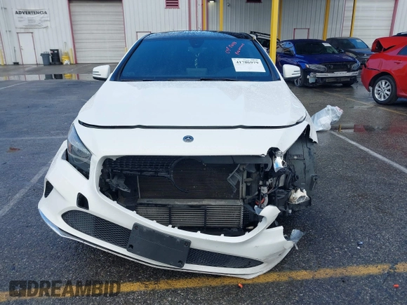 2019 Mercedes-Benz CLA with VIN WDDSJ4EB5KN753560, listed as a IAAI auction lot 41786979 with 56,528 mi miles. Bid and sale history available at carsss.com. Image 12.