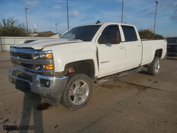 2017 Chevrolet Silverado 2500HD LT with VIN 1GC1KVEY5HF210113, listed as a Copart auction lot 77740634 with 161,750 mi miles and Salvage Title. Bid and sale history available at carsss.com. Image 1.