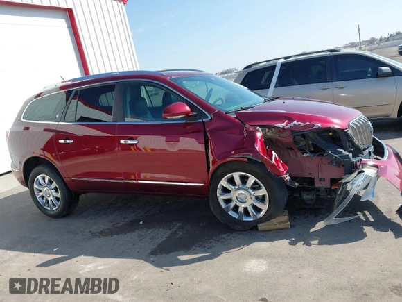 2015 Buick Enclave Leather with VIN 5GAKVBKD3FJ303977, listed as a IAAI auction lot 41880846 with 226,713 mi miles and . Bid and sale history available at carsss.com. Image 14.