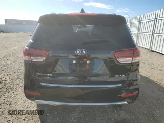 2018 Kia Sorento SX with VIN 5XYPKDA55JG371984, listed as a Copart auction lot 76609074 with 88,350 mi miles and Salvage Title. Bid and sale history available at DreamBid. Image 6.