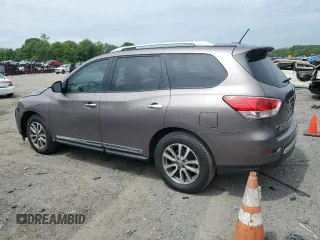 2014 Nissan Pathfinder SL with VIN 5N1AR2MM5EC650723, listed as a Copart auction lot 57839775 with 148,951 mi miles and Clean title. Bid and sale history available at DreamBid. Image 2.