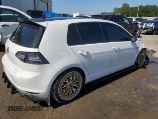 2016 Volkswagen Golf GTI SE with VIN 3VW5T7AU7GM047943, listed as a Copart auction lot 71943254 with 74,835 mi miles and Salvage Title. Bid and sale history available at carsss.com. Image 3.