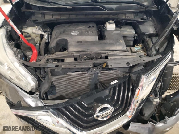 2017 Nissan Murano SV with VIN 5N1AZ2MGXHN145313, listed as a Copart auction lot 41849245 with 134,865 mi miles and Clean Title. Bid and sale history available at carsss.com. Image 12.