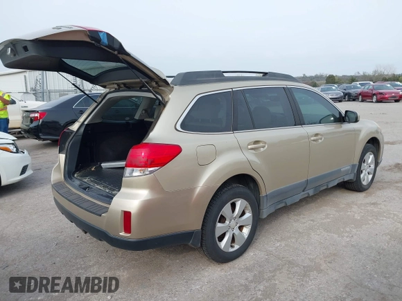 2010 Subaru Outback Prem All-Weathr/Pwr Moon with VIN 4S4BRCGC5A3343608, listed as a IAAI auction lot 41924817 with 225,964 mi miles. Bid and sale history available at carsss.com. Image 4.