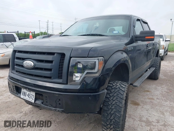 2010 Ford F-150 XL with VIN 1FTEW1CW2AFD86980, listed as a IAAI auction lot 42142860 with 218,615 mi miles. Bid and sale history available at carsss.com. Image 2.