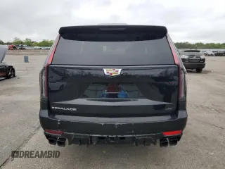 2024 Cadillac Escalade ESV AWD V-Series with VIN 1GYS4SK9XRR381010, listed as a Copart auction lot 56686185 with Not provided miles and Salvage title. Bid and sale history available at DreamBid. Image 6.