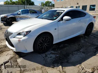 2016 Lexus RC 300 F Sport z VIN JTHSM5BC5G5000198, wystawiony jako Copart lot #57886845 z przebiegiem 86 063 mil mil oraz Szkoda całkowita • Salvage title. Historia ofert i sprzedaży dostępna na DreamBid. Obrazek 1.
