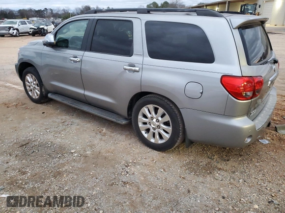 2008 Toyota Sequoia Platinum with VIN 5TDZY67A88S003285, listed as a Copart auction lot 87269764 with 292,577 mi miles and Clean Title. Bid and sale history available at carsss.com. Image 2.