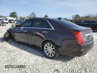 2015 Cadillac CTS Luxury RWD with VIN 1G6AR5SX8F0105026, listed as a Copart auction lot 47985555 with 105,745 mi miles and Salvage Title. Bid and sale history available at DreamBid. Image 2.