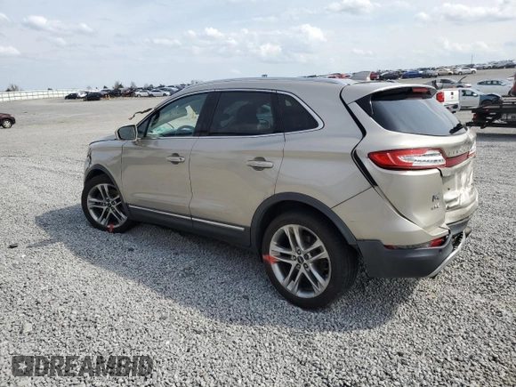 2015 Lincoln MKC with VIN 5LMTJ2AH8FUJ10105, listed as a Copart auction lot 51577095 with Not Provided miles and Salvage Title. Bid and sale history available at carsss.com. Image 2.