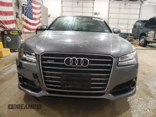 2016 Audi A8 L 4.0T Sport with VIN WAU43AFD2GN007020, listed as a Copart auction lot 43121745 with 51,862 mi miles and Clean Title. Bid and sale history available at carsss.com. Image 5.