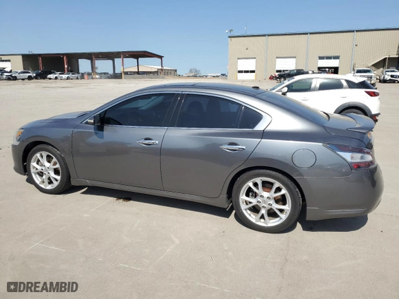 2014 Nissan Maxima 3.5 SV w/Premium Pkg with VIN 1N4AA5AP3EC435018, listed as a Copart auction lot 51015255 with 116,104 mi miles and Salvage Title. Bid and sale history available at carsss.com. Image 2.
