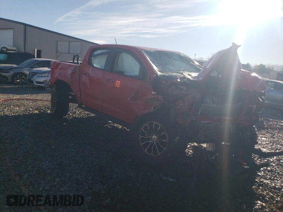 2018 Chevrolet Colorado 4WD ZR2 with VIN 1GCGTEEN9J1116784, listed as a Copart auction lot 88599785 with 0 mi miles and Salvage Title. Bid and sale history available at carsss.com. Image 4.