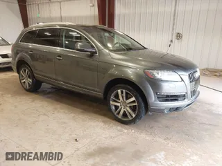 2014 Audi Q7 3.0T Premium Plus with VIN WA1LGAFE7ED004302, listed as a IAAI auction lot 41793547 with 157,351 mi miles. Bid and sale history available at carsss.com. Image 1.