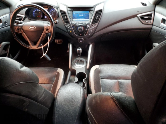 2014 Hyundai Veloster Turbo with VIN KMHTC6AE4EU193525, listed as a Copart auction lot 47676345 with 170,415 mi miles and Clean Title. Bid and sale history available at carsss.com. Image 8.