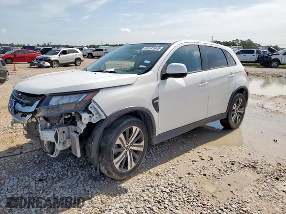 2020 Mitsubishi Outlander ES with VIN JA4AP3AU8LU006364, listed as a Copart auction lot 60741645 with 36,291 mi miles and Salvage title. Bid and sale history available at DreamBid. Image 1.