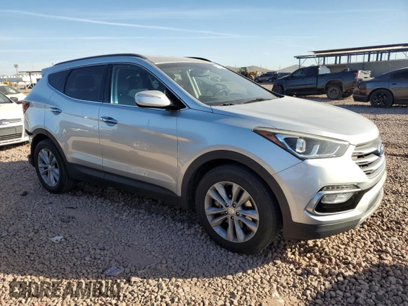 2018 Hyundai Santa Fe 2.0T с VIN 5XYZU4LA3JG557326, выставлен на аукционе Copart как лот 86390624 с пробегом 117 872 миль миль и Списание • Salvage title. История ставок и продаж доступна на DreamBid. Изображение 4.