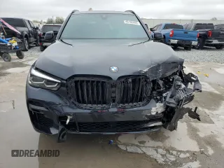 2023 BMW X5 sDrive40i with VIN 5UXCR4C07P9R26891, listed as a Copart auction lot 46105455 with 3,843 mi miles and Salvage Title. Bid and sale history available at carsss.com. Image 5.