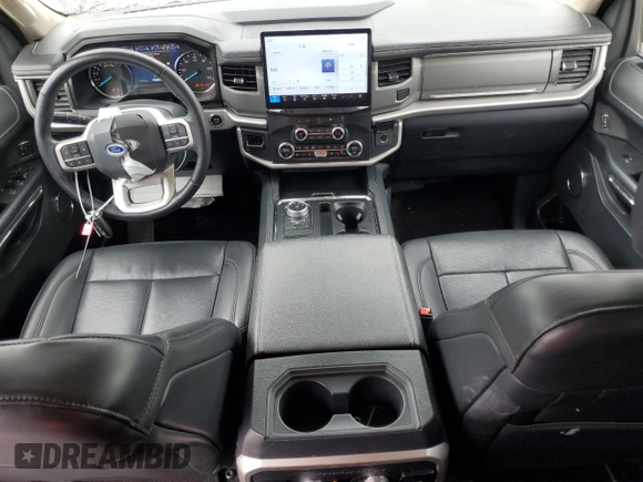 2023 Ford Expedition XLT with VIN 1FMJU1H86PEA14891, listed as a Copart auction lot 53363435 with 0 mi miles and Non Repairable. Bid and sale history available at carsss.com. Image 8.