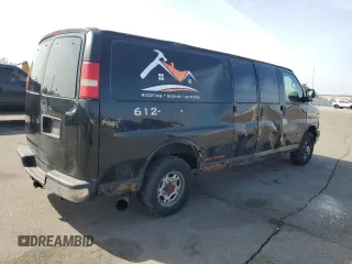 2008 GMC Savana z VIN 1GTHG396081214760, wystawiony jako Copart lot #49146395 z przebiegiem 329 208 mil mil oraz Czysty tytuł • Clean title. Historia ofert i sprzedaży dostępna na DreamBid. Obrazek 3.
