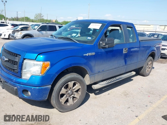 2013 Ford F-150 XL with VIN 1FTFX1CF1DFA73442, listed as a IAAI auction lot 41858345 with 127,993 mi miles. Bid and sale history available at carsss.com. Image 17.