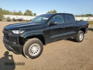 2024 Chevrolet Colorado 4WD Work Truck z VIN 1GCGTBEC0R1215597, wystawiony jako Copart lot #70368504 z przebiegiem 1 053 mil mil oraz Szkoda całkowita • Salvage title. Historia ofert i sprzedaży dostępna na DreamBid. Obrazek 1.