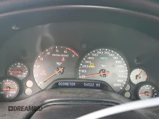 2000 Chevrolet Corvette with VIN 1G1YY32G3Y5104593, listed as a Copart auction lot 74254424 with 54,522 mi miles and Salvage Title. Bid and sale history available at carsss.com. Image 9.