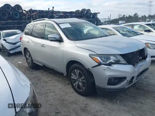2018 Nissan Pathfinder S with VIN 5N1DR2MN5JC605426, listed as a IAAI auction lot 41142276 with 138,100 mi miles and . Bid and sale history available at DreamBid. Image 13.